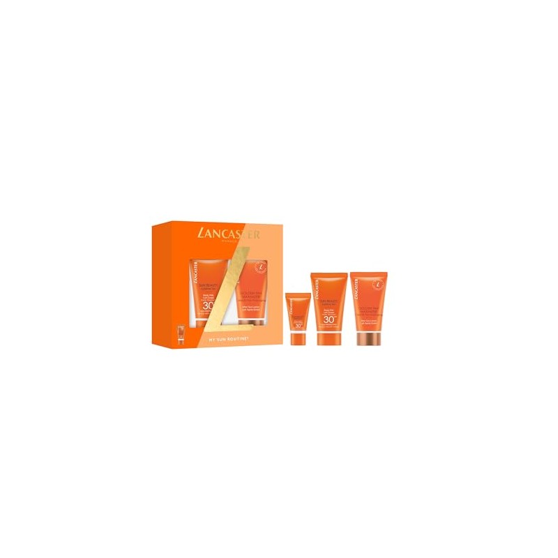 Lancaster Sun Beauty Skin Care Set, Sun Beauty Body Milk
