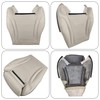waltyotur Driver Bottom Seat Cover Camel Tan Replacement for C300