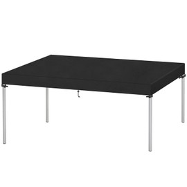 VANSHEIM Table Top Cover Garden Table Cover Garden Furniture Cover Table Top Cover Square for Garden Furniture Protective Cover for Garden Table Furniture Sets 200 x 100 x 15 cm