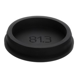 sourcing map 1 Pcs Black Plug Holes, Waterproof Rubber Button Plug for 81mm / 3.19" Hole