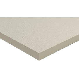 Polyethylene, UV-Stablized Marine Board Sheet (Starboard Sheet/Seaboard Sheet), Sea Foam, 1/4" Thick, 36" W x 36" L