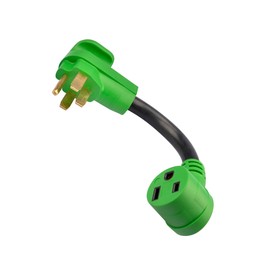 RVMATE Welder Adapter Cord 50 Amp to 50 Amp, NEMA 14-50P to 6-50R Electrical RV Converter, 12 Inch