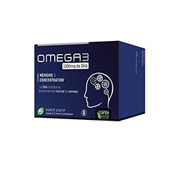 Santé Verte Oméga3 Mémoire & Concentration 60 capsules