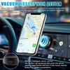 Vacuum Magnetic Suction Phone Mount,360°Rotatable Suction Cup Magnetic Phone Holder