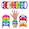 Guo Pulseras Led Neón De 16 Piezas For Fiestas -