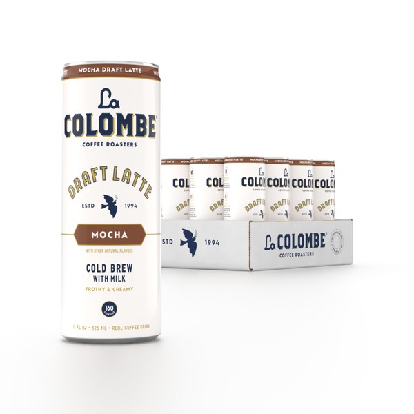 La Colombe Coffee, Mocha Draft Latte, 11 fl oz Cans