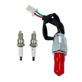 OWNDR 127-9292 Fuel Solenoid Kit with Spark Plugs Fit for Toro TimeCutter Titan HD for Exmark 708cc 2P77F Engine Quest Radius E S Series
