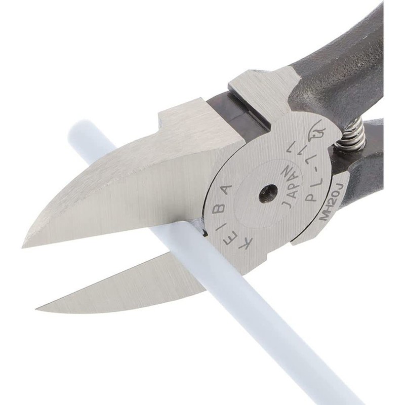 ケイバ プラスチック用ニッパー 刃先形状スタンダード 175mm PL-717
