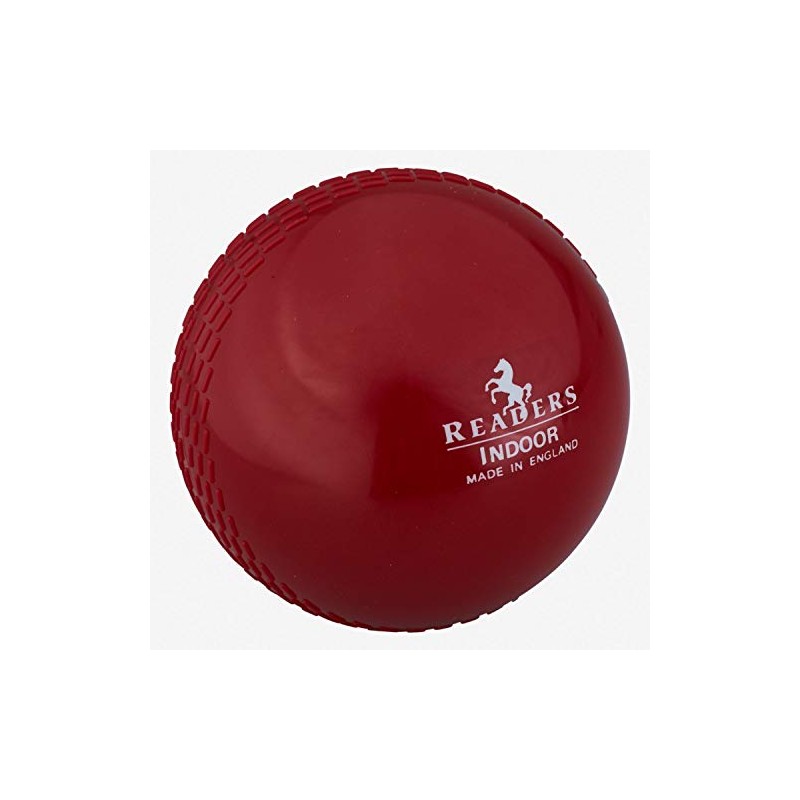 Readers Indoor Cricket Ball, Red, 4oz