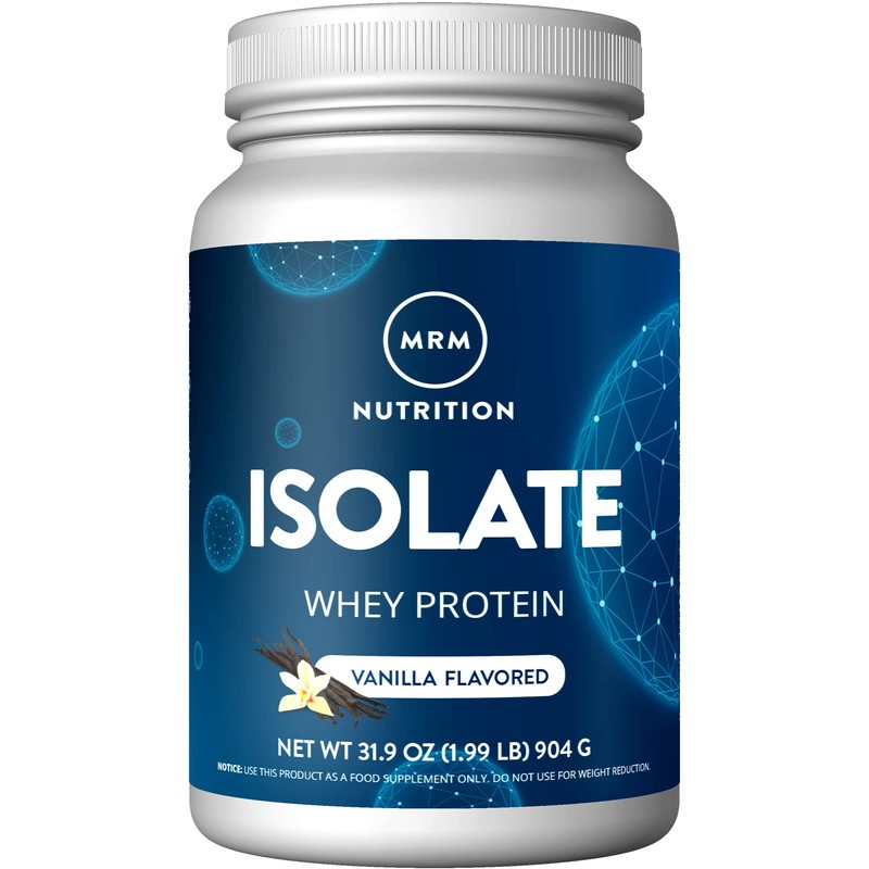 MRM Nutrition Isolate Whey Protein | Vanilla Flavored | 24g