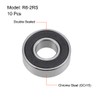 sourcing map R6-2RS Deep Groove Ball Bearing 3/8-inchx7/8-inchx9/32-inch Sealed Z2