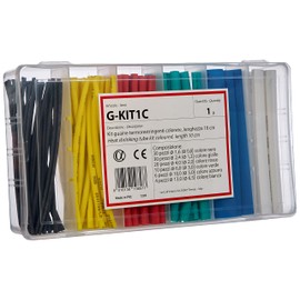 Coloured Heat Shrink Tubing Kit 100 Pieces