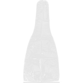 Guitar Case Transparent Protective Bag Dust Cover Moisture-Proof Sealed Case for 40 Inch / 41 Inch Acoustic Guitar Bass