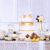 50pcs Tulip Cupcake Cases for Baking,Greaseproof Muffin Liners,Foil Muffin Baking