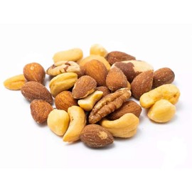 Aiva Mix Nuts Roasted and Salted - 2 lb | Combination of Macadamia | Almonds | Cashews | Brazil Nuts | Pecans | Peanuts