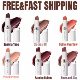 wet n wild Lipstick Mega Last High-Shine 0.11 Ounce CHOSE YOUR SHADE - Rosé and Slay