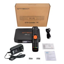 GTMEDIA GTXCOMBO 8K FTA Satellite Receiver DVB-S2/S2X 4:2:2 Sat TV Box Android