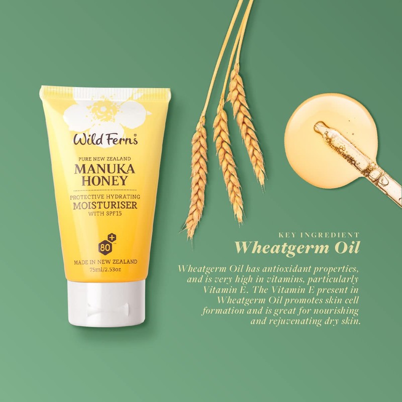 Wild Ferns Pure New Zealand Manuka Honey Protective Hydrating Moisturiser