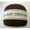 DMC One DMC Brilliant Crochet Cotton Yarn #8722 Brown New