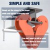 Vertical Beam Clamp 2200lbs/1 ton Capacity 3-9Inch Opening Range Beam
