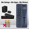 Soundbar Remote Control Applicable for Onn Soundbar 100075108 20 Inch