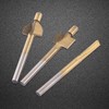 10pcs HSS Titanium Coated Woodworking Edge Cutters Trimmer Router Machine