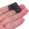TOYMYTOY 20pcs Drawer Slide Stoppers with Rubber Shock Absorbing Bumpers
