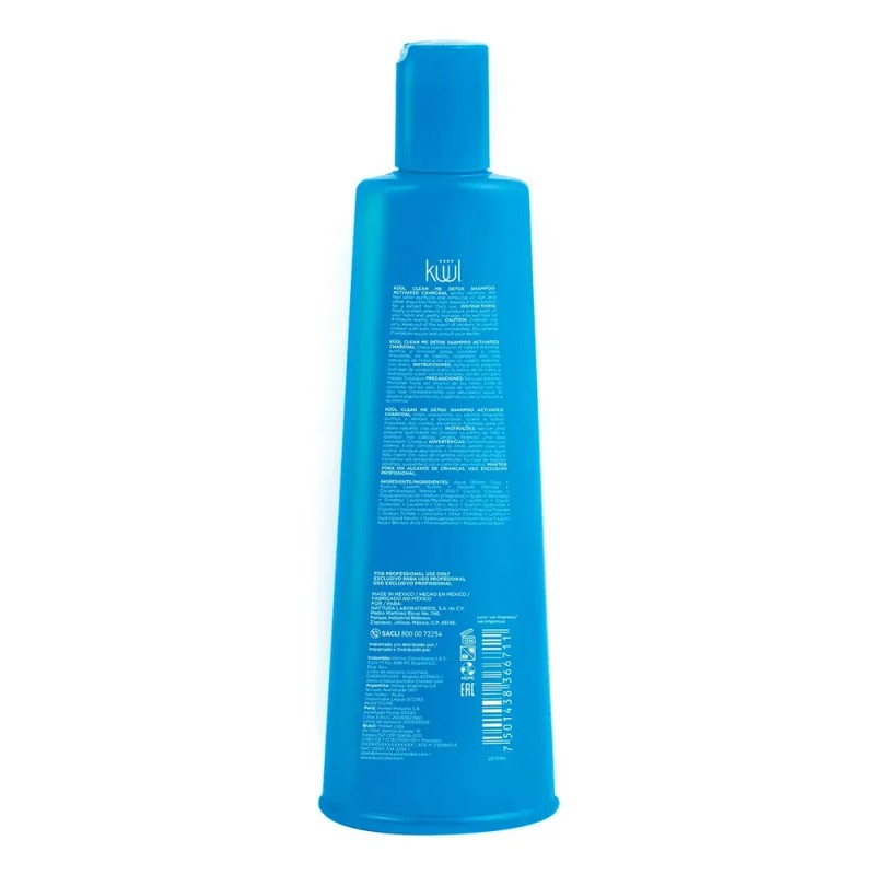 Küül Clean Me Shampoo Detox Con Carbón Activado 300 Ml