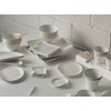 WASARA DM-003R Square Plates (Small), Pack of 12 (1 Bag)