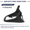 Magimaker 5k0863680 Center Console Frame Trim Compatible with VW Golf