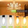 GOLSPARK E12 LED Bulb Dimmable, Candelabra LED Bulb 40W Equivalent,