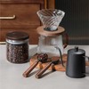 Walnut Handle Stainless Steel Coffee Scoop Set (15ml + 30ml)