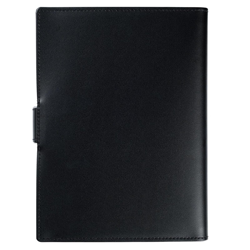 Maruman Mnemosyne Notepad with Cover and Eraser, A5, Black MNP-05