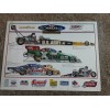 NHRA Vintage 2006 NHRA Powerade Champions Poster John Force Schumacher