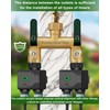 Hose Splitter 2 Way Heavy Duty, Full Flow Garden Hose