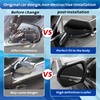 Black Left Driver Side Mirror Replacement For Toyota Corolla 2020