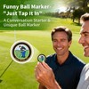 VIGLORY High Precision Golf Green Reader Funny Ball Marker Golf