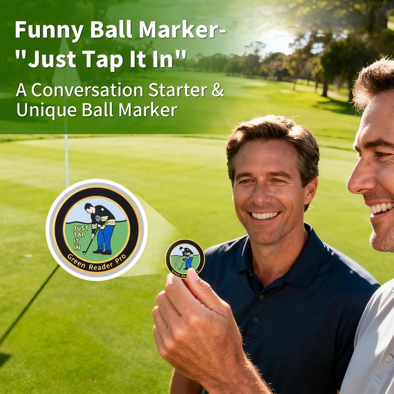 VIGLORY High Precision Golf Green Reader Funny Ball Marker Golf