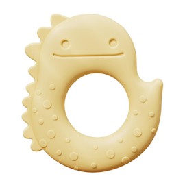 YOOTADO Baby Teething Toys for Babies 0-6 Months, Baby Teethers for Babies 3-6 6-12 Months Silicone Baby Chew Toys Gifts for Must Haves, BPA Free Dinosaur