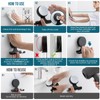TAILI Razor Holder for Shower with Suction Cup Metal Vacuum