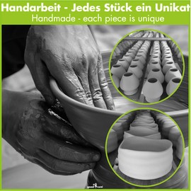 Goodwei Premium Matcha Tea Set - Ceremonial Bowl Chawan, Whisk and Holder + Gift Box (Safaia, 80)