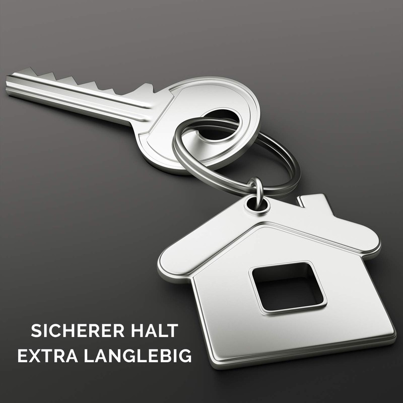 Rietlow® Key Ring 100-Piece Set – Key Rings with Ø
