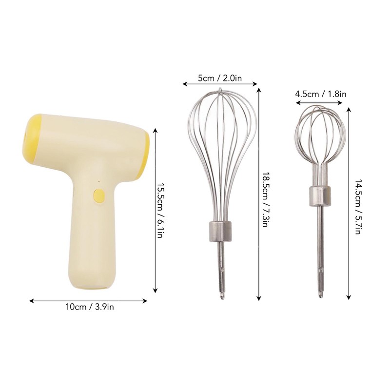 Mini Household Cordless Electric Hand Mixer Mini Household Cordless 5