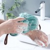 ボディスポンジ 泡立てネット 柔らかい 濃密な泡立ち ぐーんとのびる 入浴と背中の洗浄 角質除去 ボディ用 ストレッチ可能 繰り返し使用