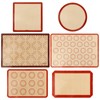 Non-Stick Silicone Baking Mat Set, Extra Thick Silicone Mats for