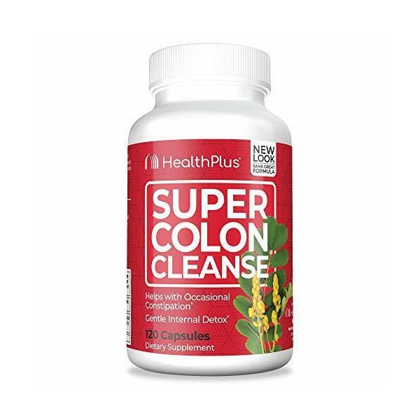 Super Colon Cleanse 120 Caps  by Health Plus