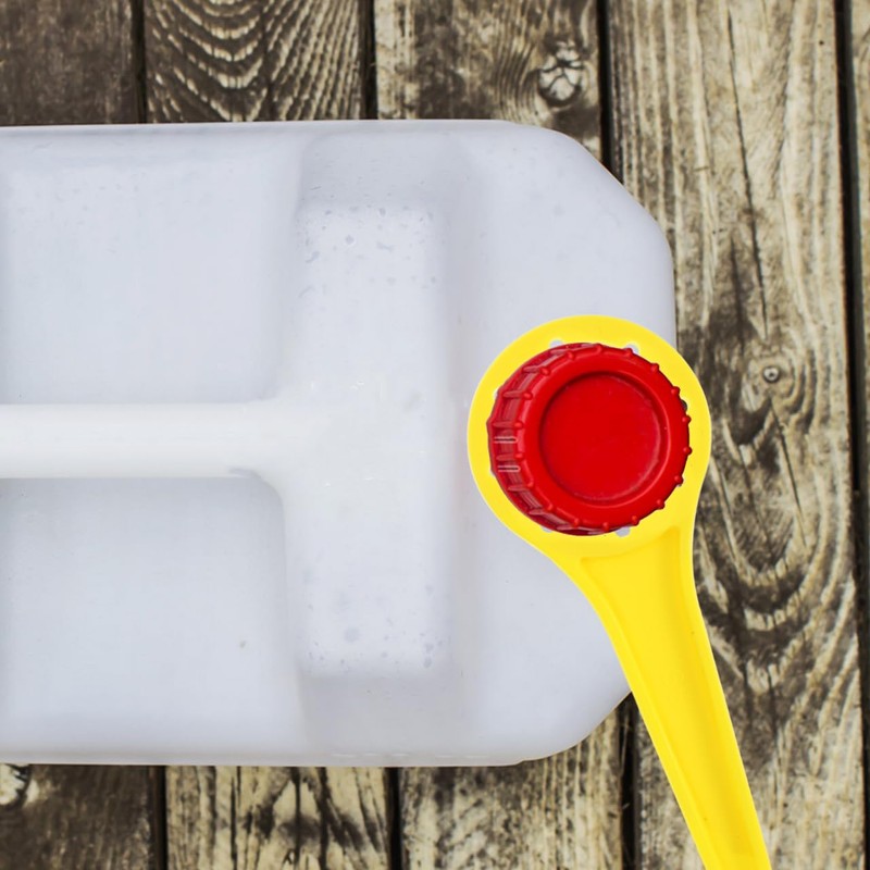 Yellow Plastic Bucket Lid Wrench, 20-30L Drum Cap Opener Tool,