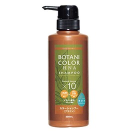 Motto Botanical Color Shampoo, Pump Type, Brown, 10.1 fl oz (300 ml)