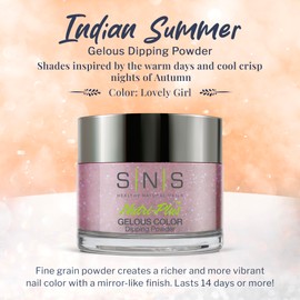 SNS Healthy Natural Nails SNS Nails Dipping Powder Gelous Color - Indian Summer Collection - IS35-1oz