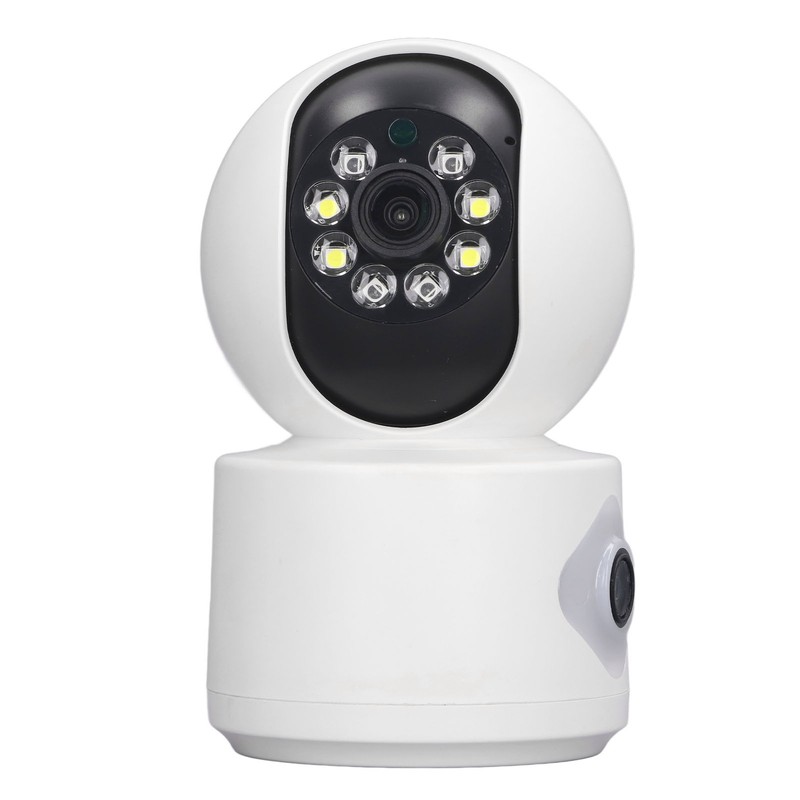 Home Security Camera 2MP Dual Lens Night Vision Remote Control